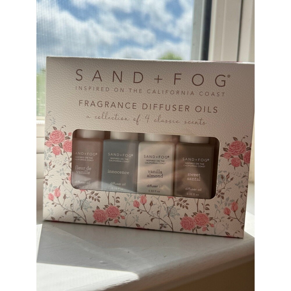 Sand and Fog fragrance diffuser oils set NEW